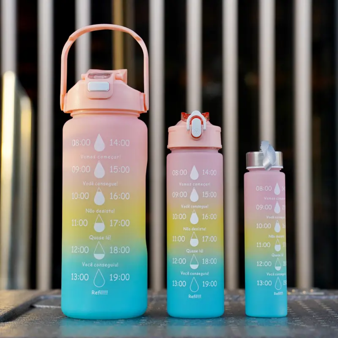 Nellyinspire Waterbottle set of 3- C601