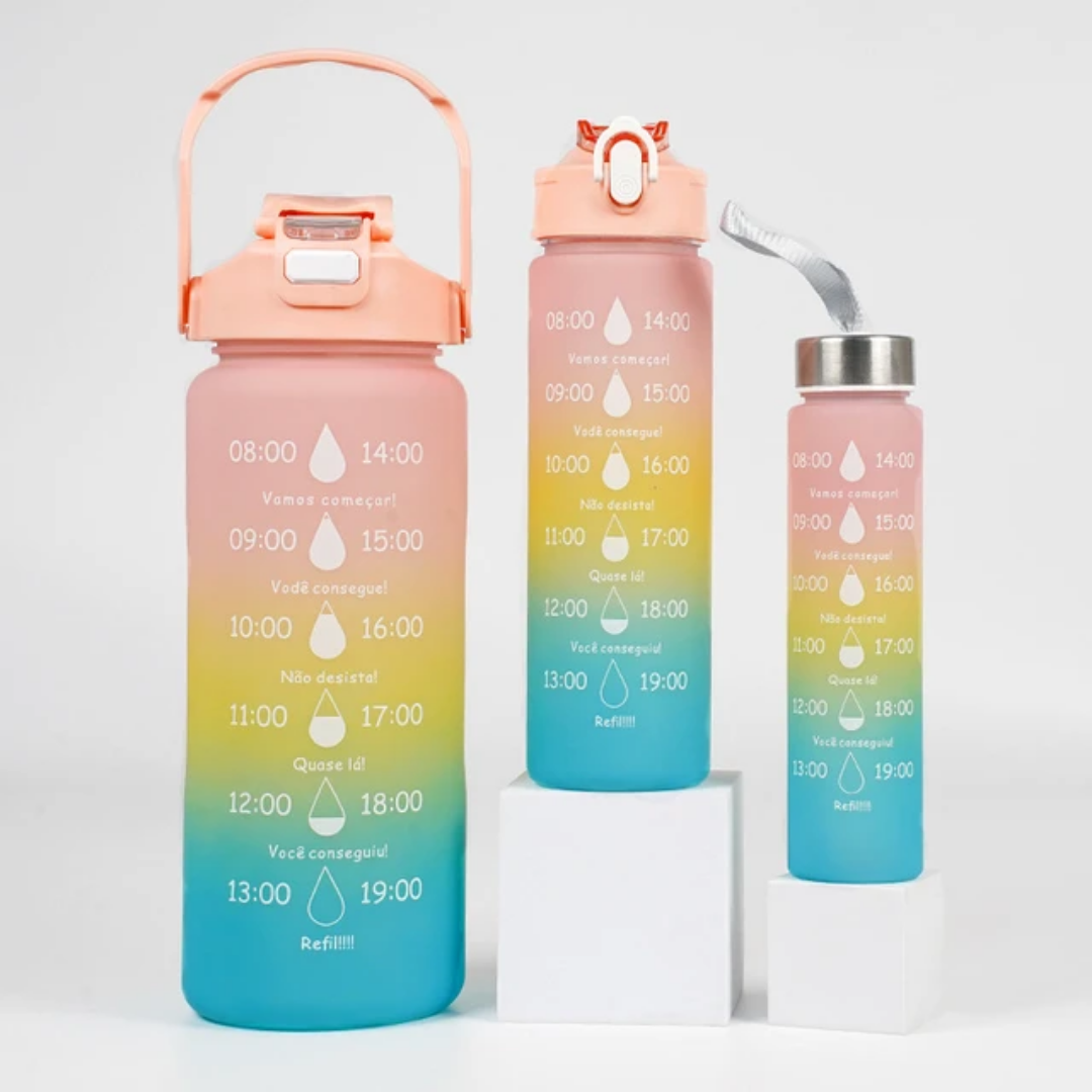 Nellyinspire Waterbottle set of 3- C601