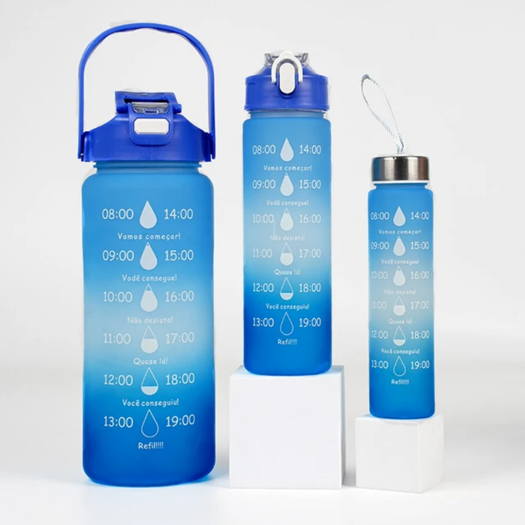 Nellyinspire Waterbottle set of 3- C604.