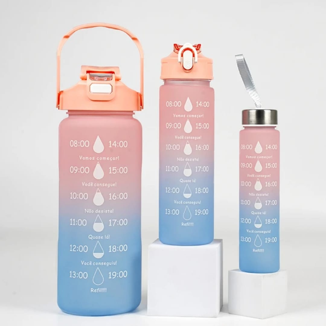 Nellyinspire Waterbottle set of 3- C603.